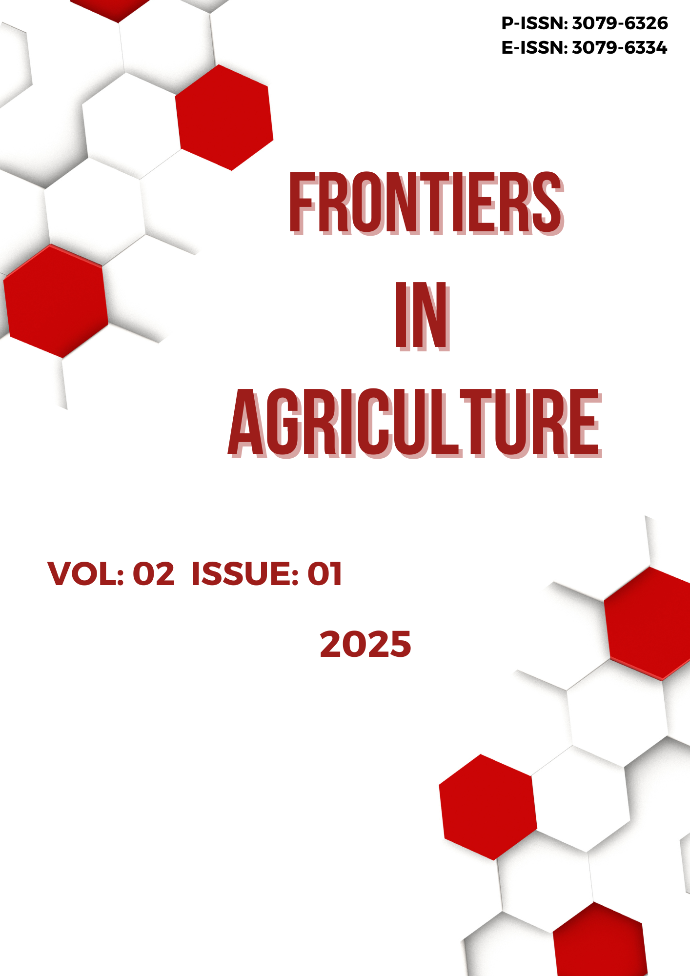 					View Vol. 2 No. 1 (2025): Frontiers in Agriculture
				